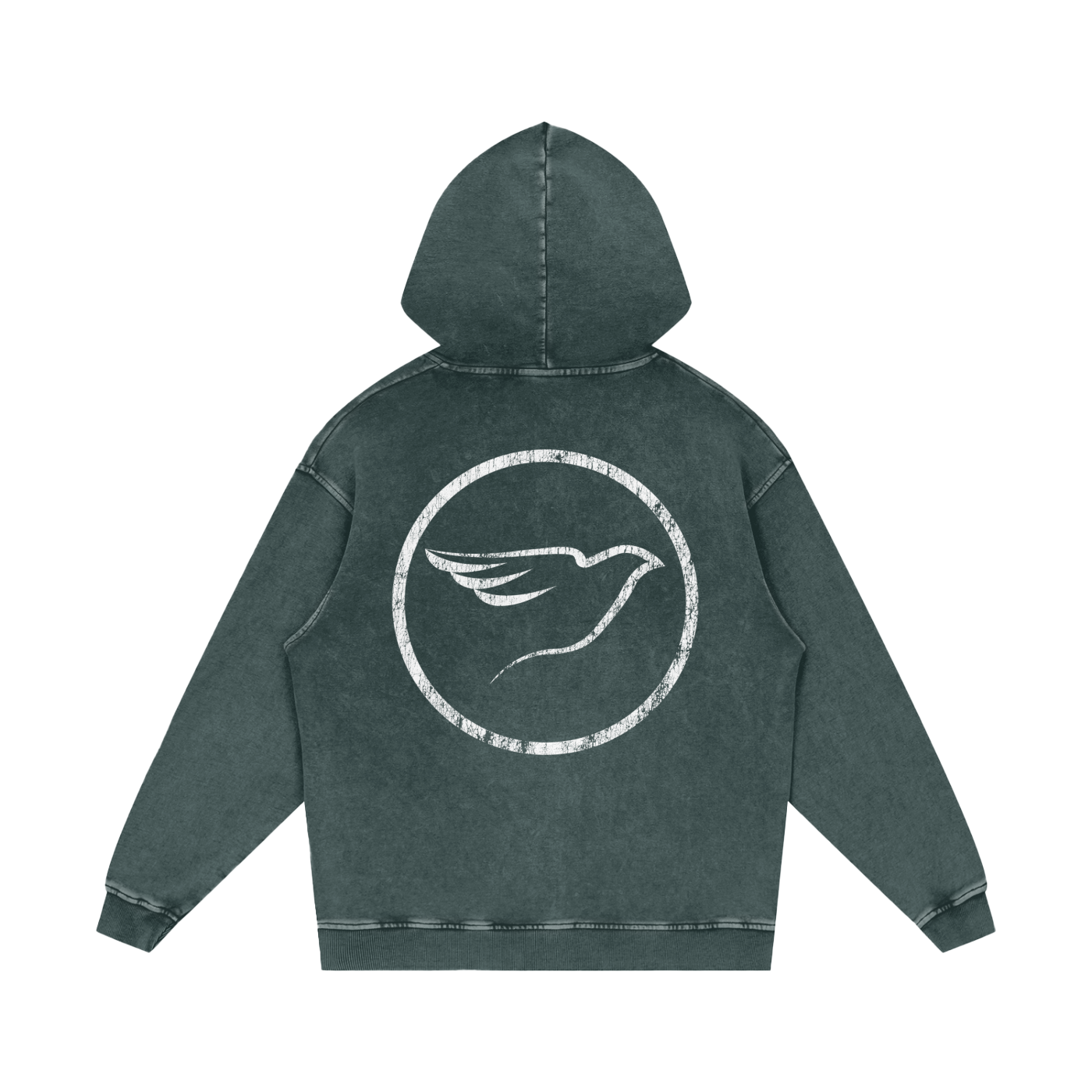 VINTAGE WHITE HOODIE