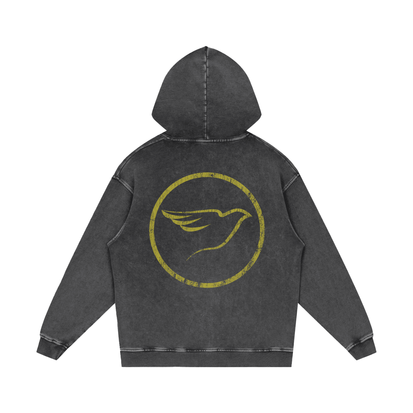 VINTAGE YELLOW HOODIE
