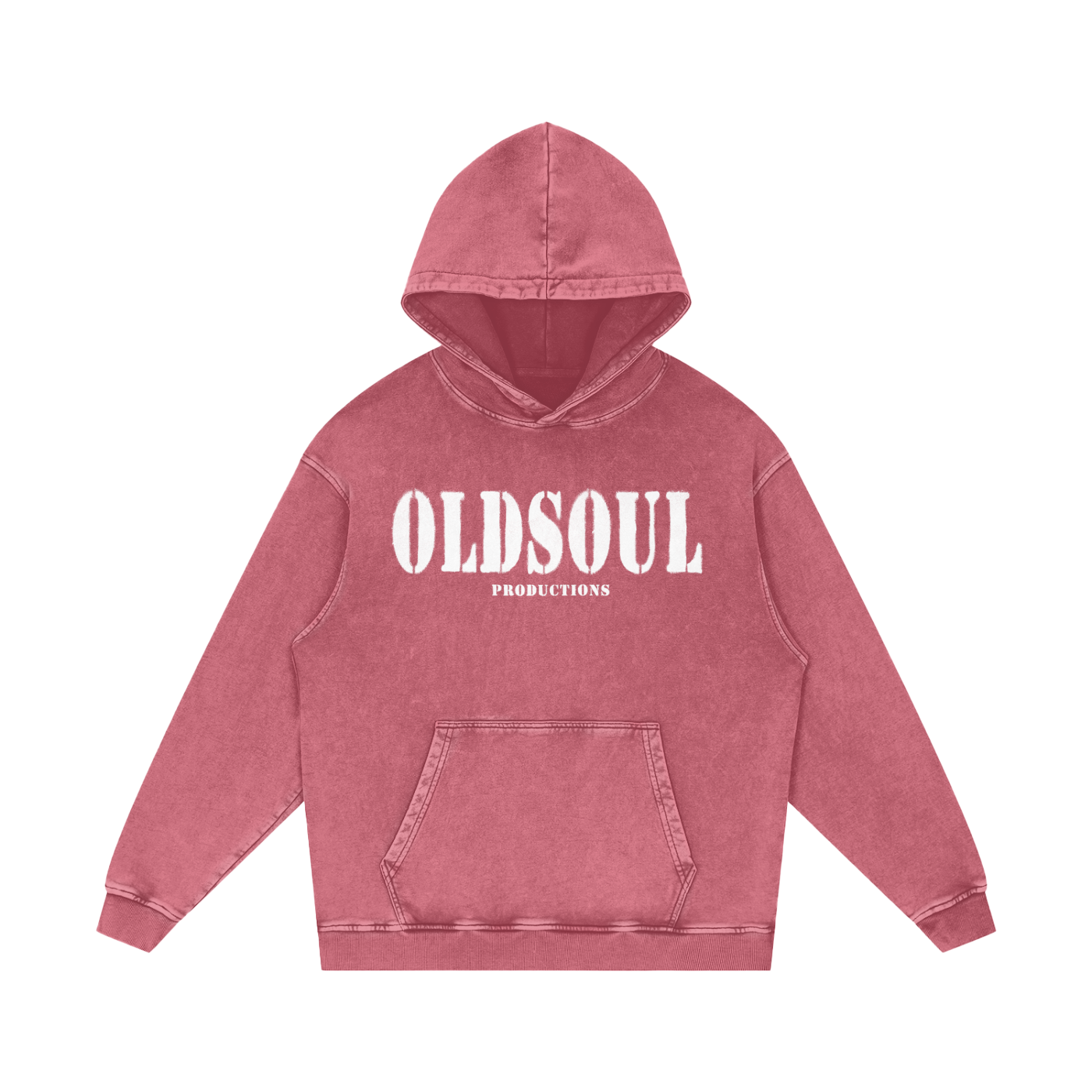 SPRAY PAINT WHITE HOODIE