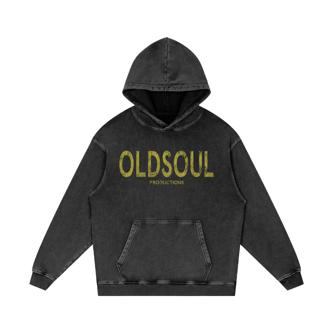 VINTAGE YELLOW HOODIE