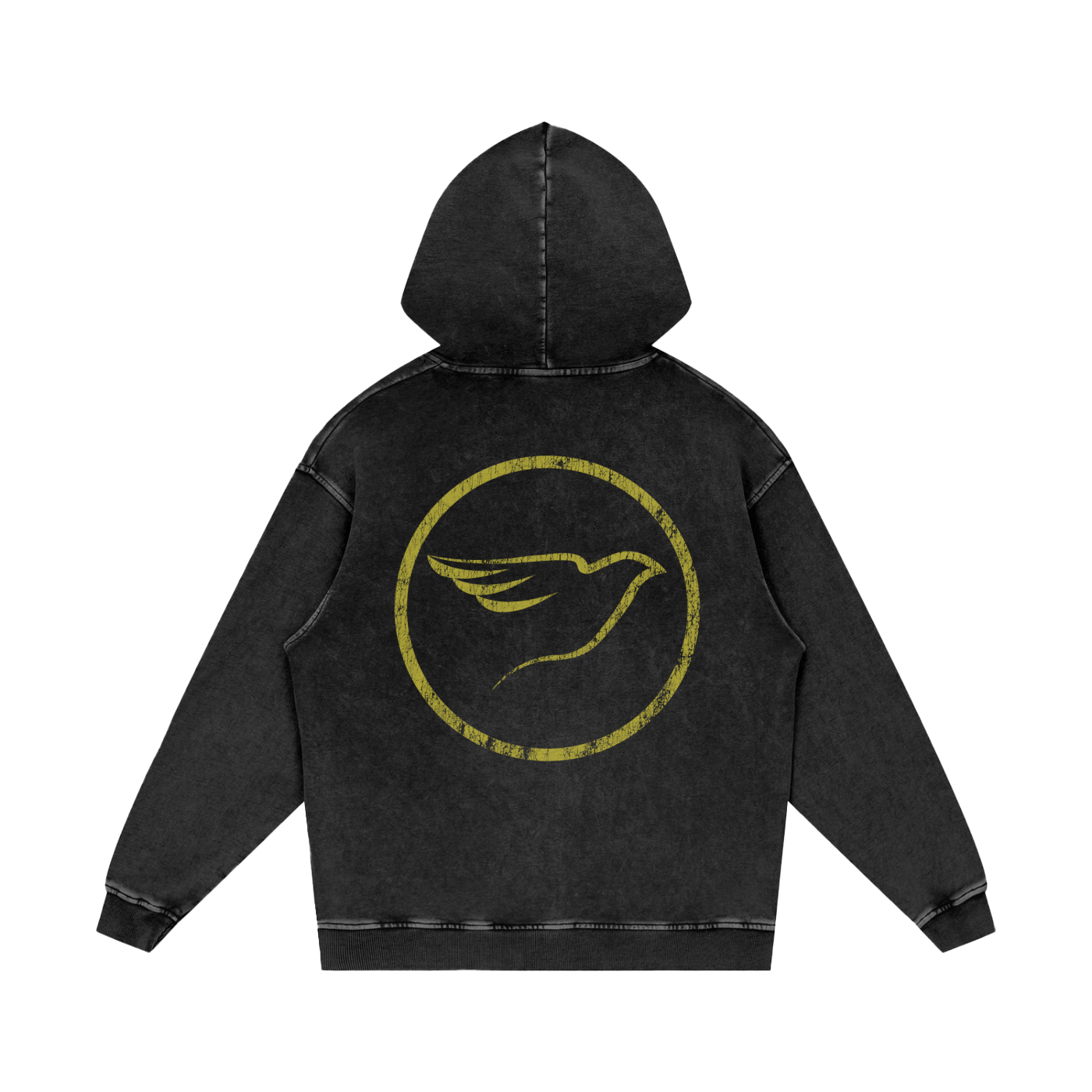VINTAGE YELLOW HOODIE